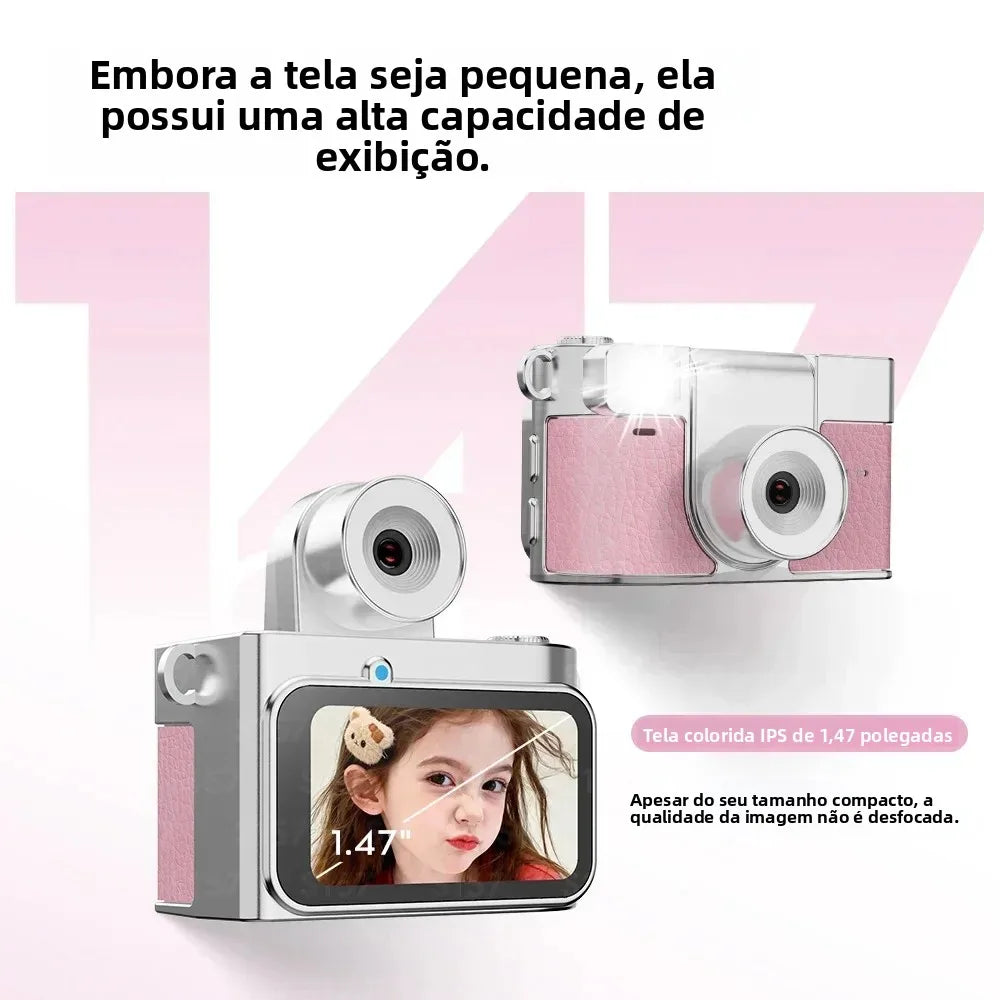 S157 mini camera 1.47 inch IPS screen detail