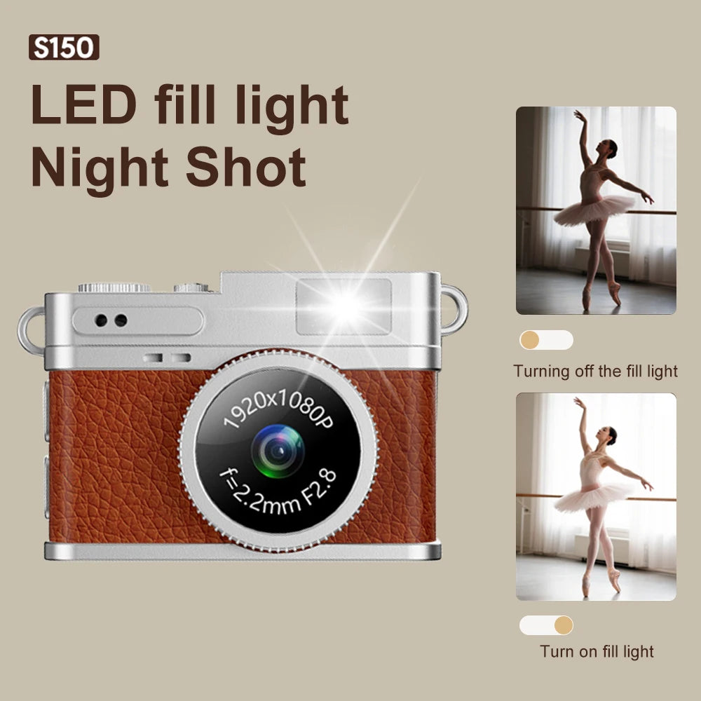 S150 camera LED fill light night shot demo