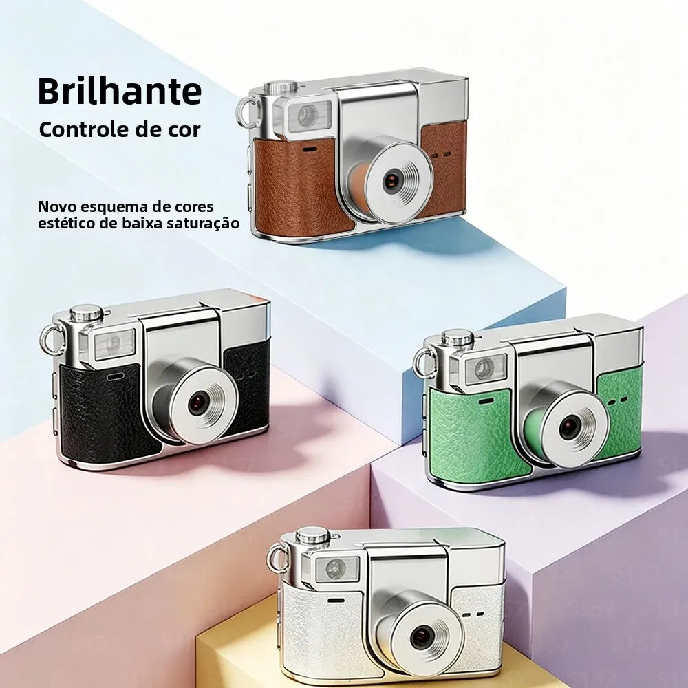S157 mini camera in four low-saturation colors
