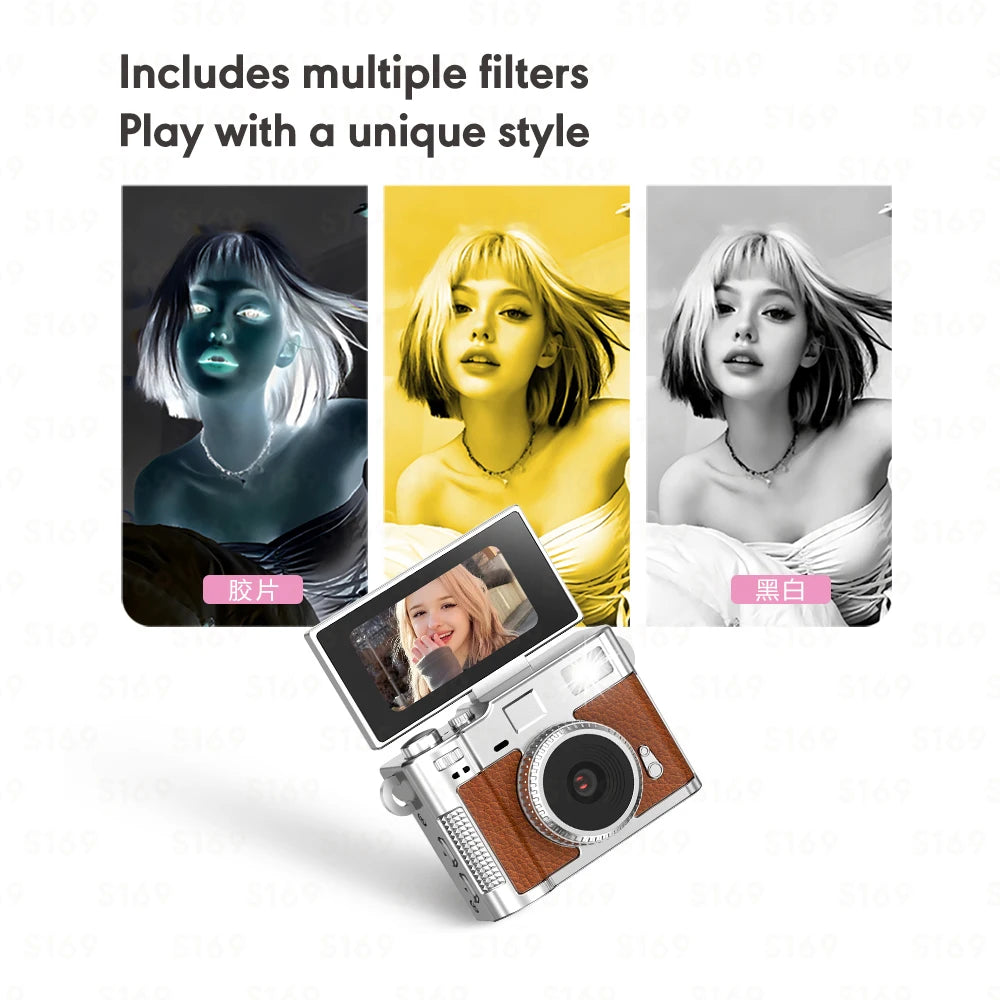 S169 camera multiple filters film and black and white